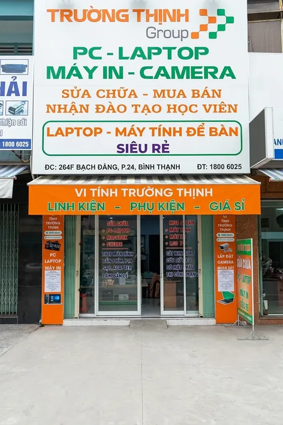 Mặt tiền cửa hàng tại 264F Bạch Đằng, Bình Thạnh, TP.HCM