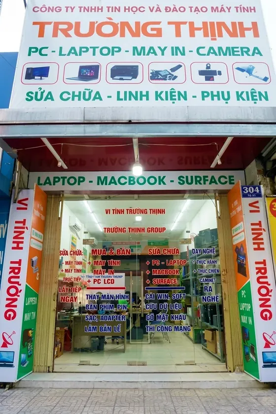 Mặt tiền cửa hàng tại 304 Tô Ký, Phường Trung Mỹ Tây, TP.HCM